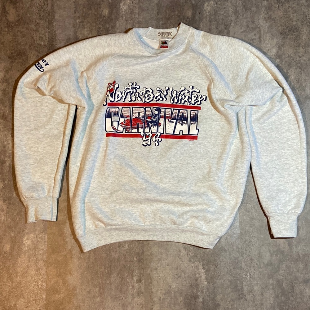 DeadStock 1994 Northbay winter carnival sweater, never worn washed once